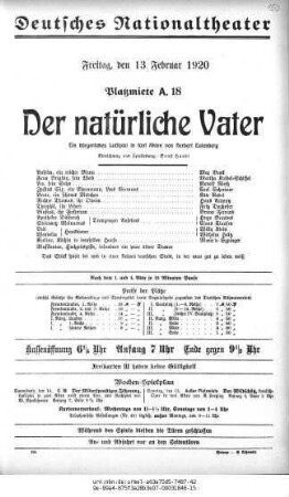 Der natürliche Vater