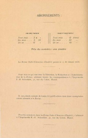 Abonnements