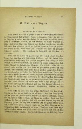 17. Wüsten und Steppen