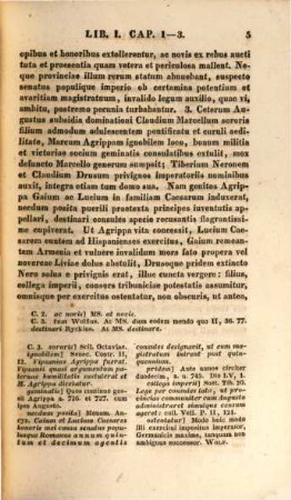 C. Cornelii Taciti Opera, 1. Annales continens