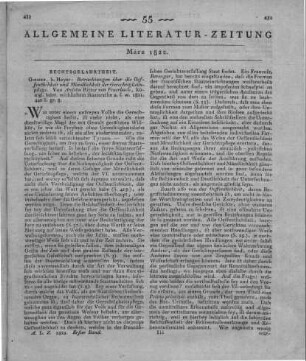 Feuerbach, P. J. A. v.: Betrachtungen über die Oeffentlichkeit und Mündlichkeit der Gerechtigkeitspflege. Gießen: Heyer 1821