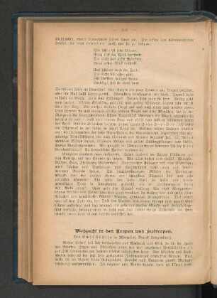 Viehzucht in den Tropen und Subtropen.