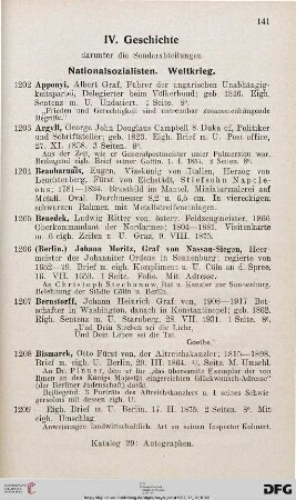 Geschichte (Nr. 1202-1460)
