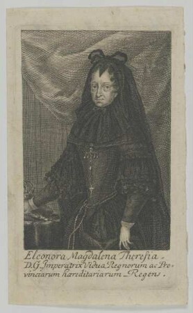 Bildnis der Eleonora Magdalena Theresia, Kaiserin des Römisch-Deutschen Reiches