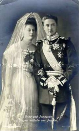 August Wilhelm und Alexandra Viktoria von Preußen