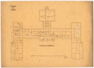 Seminargebäude, Aurich: Grundriss 1. OG