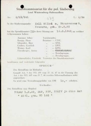 Kull, Wilhelm