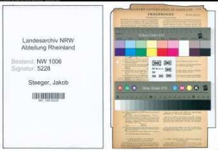 Entnazifizierung Jakob Steeger , geb. 08.04.1884 (Landwirt)