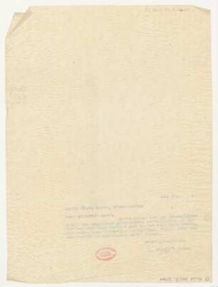 Brief an Fritz Meyer : 19.04.1916