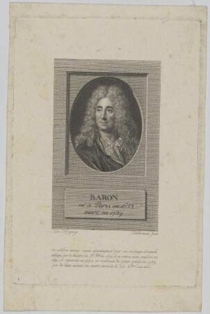 Bildnis des Michel Baron
