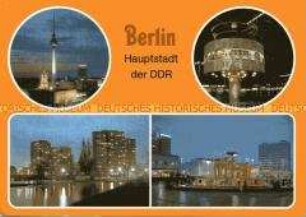 Architektur in Ost-Berlin, Nachtaufnahmen