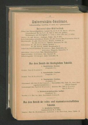 Universitäts-Bibliothek.