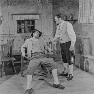 Sorbisches Volkstheater Szenenfoto aus "Lijenca" (Die Sinflut)