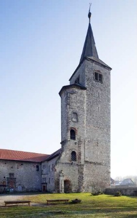 Ehemaliges Schloss Hessen — Oberburg — Bergfried