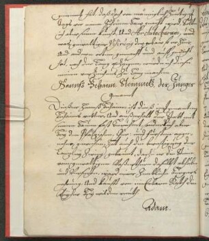 Hannß Behaim Steinmetz, der Jünger genanndt. - [Hans Behaim, der Jüngere]