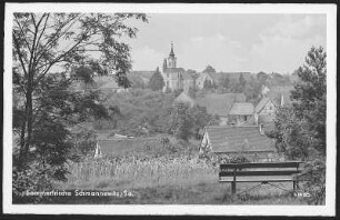 Schmannewitz. Blick auf Schmannewitz