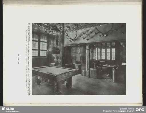 Jagd- und Spielzimmer