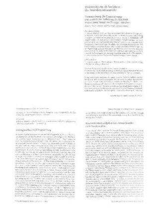 Positionierung als Verfahren der Interaktionskontrolle : Thematisierung, De-Thematisierung und symbolische Aufhebung des Abschieds in der letzten Stunde der Therapie "Amalie"