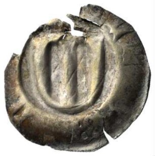 Fundmünze, Hohlpfennig, 1444 - 1451