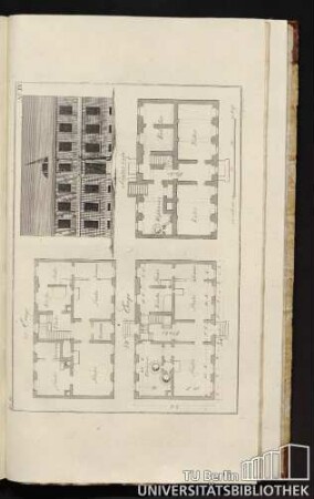 Bl. 11, No. IX. 2te Etage, 1te Etage, Souterrain.