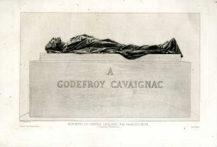 Grafik "Monument du Général Cavaignac, par Francois Rude"