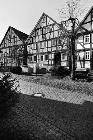 Fachwerkhaus; Herbstein, Kirchplatz 10