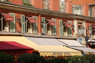 Nizza - Fassaden in der Altstadt : Altstadt, nahe Opernhaus in Nizza. 2006