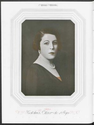 Catalina Oliver de Sojo
