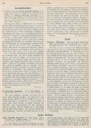 389-392 Kleine Kritiken