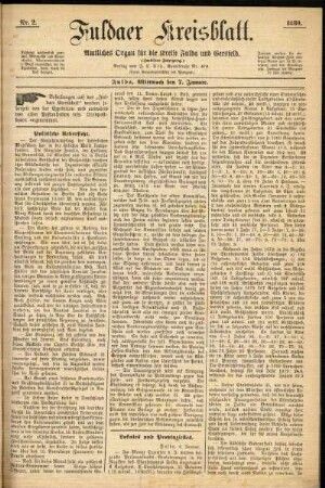 Ausgabe vom Mittwoch, den 07. Januar 1880.