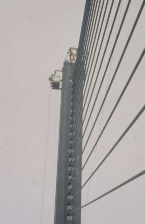 1. Einsatz am 3.8.1988, Rheinbrücke Bonn-Nord (BSG)