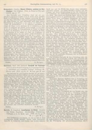 431-433 [Rezension] Burkitt, F. Crawford, Urchristentum im Orient