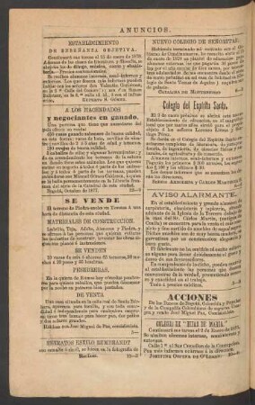 Anuncios.
