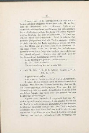 X. 1901, Nr. 339.