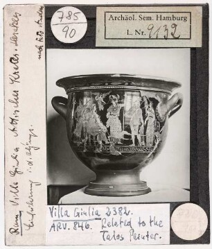 Rom, Villa Giulia: Attischer Krater mit Herakles
