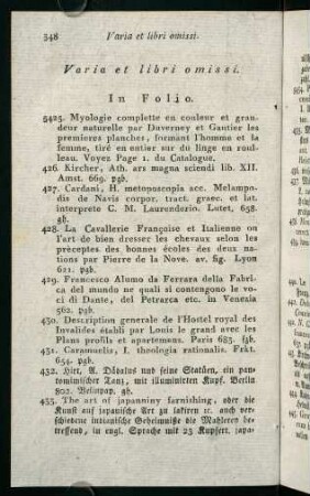 348-371, Varia et libri omissi