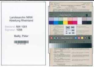 Entnazifizierung Peter Bailly, geb. 12.06.1900 (Schlosser)