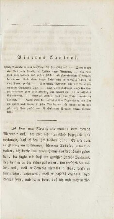 Viertes Capitel