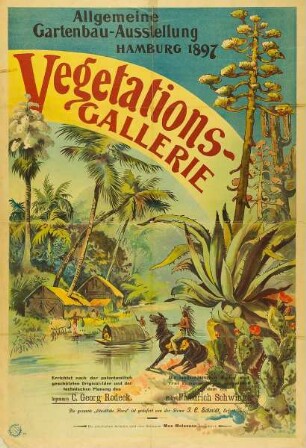 Vegetations-Gallerie. Allgemeine Gartenbau-Ausstellung 1897