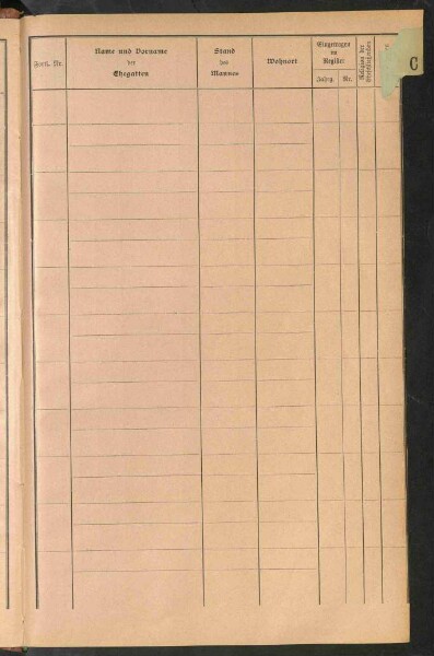 Standesamtsbuch der Stadt Aschaffenburg: Register Eheschließungen 1927 - 1929