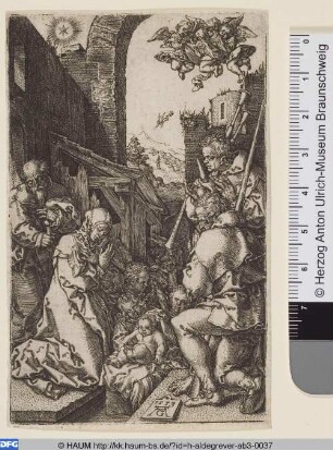 Die Geburt Christi, Anbetung der Hirten