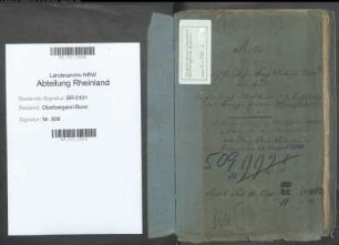 Honigmann, Karl Eduard geb. 01.06.1809; Bergmeister; ausgeschieden 1853; Personalakten Band 2