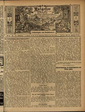 Ausgabe vom Sonntag, den 28. Februar 1915.
