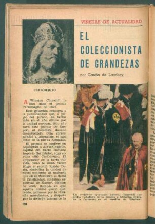 El coleccionista de grandezas : Viñetas de actualidad