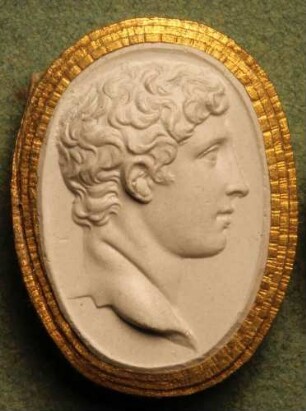 Profilkopf des jungen Herkules (Daktyliothek, Erstes Mythologisches Tausend)