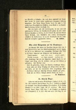 Dr. Hinrich Boger.