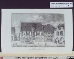 Kaiser-Worth, Rathhaus, Marktbecken zu Goslar