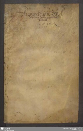 Gräffliche Mansfeldtische Anno Sechs und Dreysigk affgerichte Bergkordenunge - XVII 212 4.