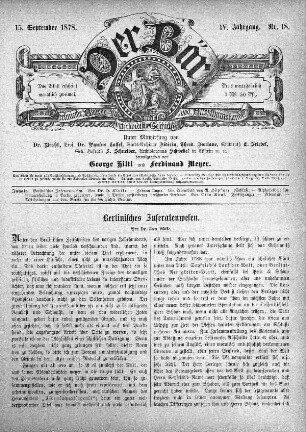 15. September 1878, Nr. 18