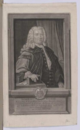 Bildnis des Albrecht von Haller